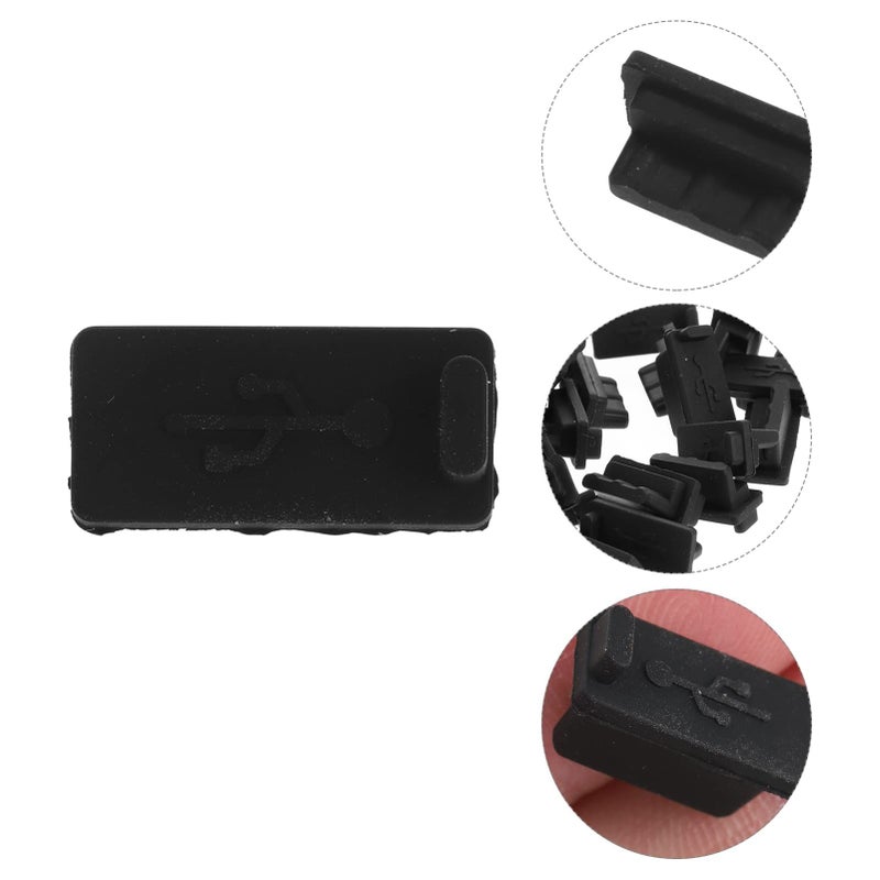 32 Pcs USB Port Plugs Stoppers Moisture Dust Protection for Laptops Computers Random Colors Easy Storage - Image 4