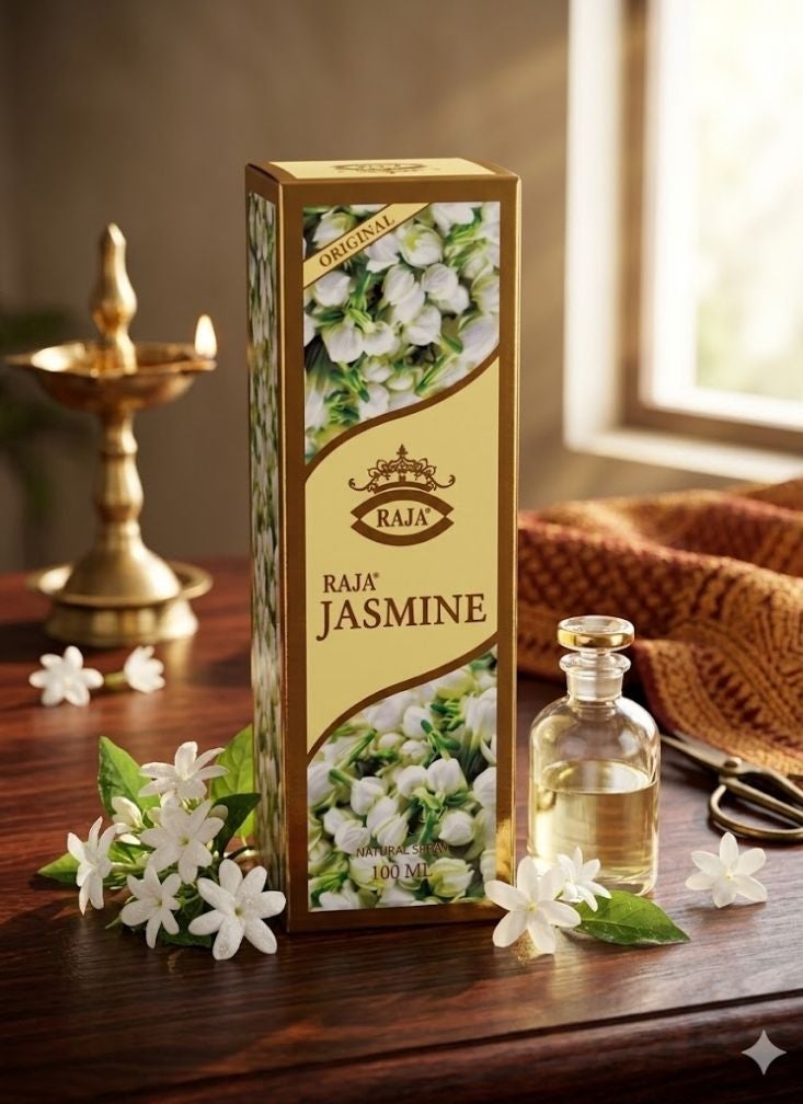 راجا عطر راجا ياسمين 100 مل - بخاخ عطري برائحة الأزهار - Image 2