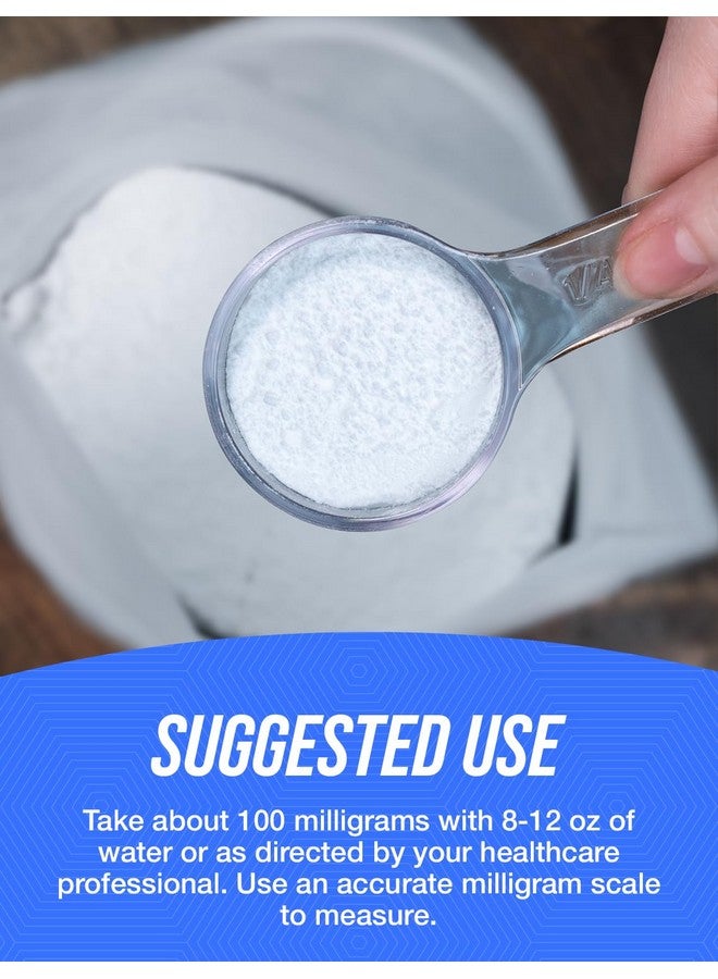 BulkSupplements.com Boron Citrate Powder - Boron Supplement for Men & Women, Food Grade - for Bones & Joints Support, 100mg per Serving, 100g (3.5 oz) (Pack of 1) - Image 4