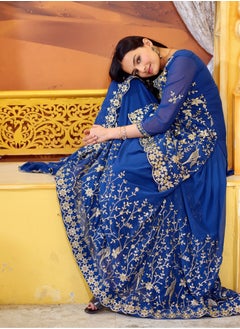 Super Asian Designer Embroidered Fox Georgette Lehenga Suit with Sequence Embroidery, Micro Inner, and 2.2m Dupatta  - Image 4