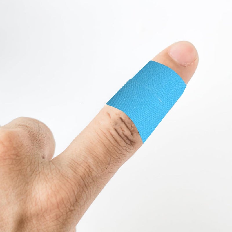 30pcs Elastic Fabric Adhesive Bandages Breathable Wound Patches Assorted Colors for Finger and Knuckle First Aid Wound Care - Image 4