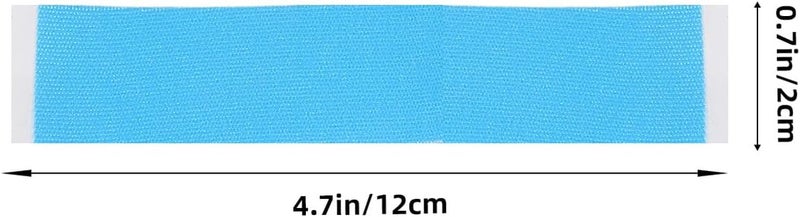 30pcs Elastic Fabric Adhesive Bandages Breathable Wound Patches Assorted Colors for Finger and Knuckle First Aid Wound Care - Image 2