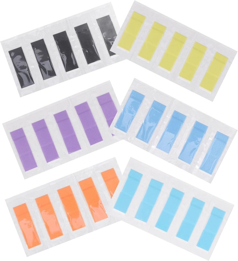 30pcs Elastic Fabric Adhesive Bandages Breathable Wound Patches Assorted Colors for Finger and Knuckle First Aid Wound Care - Image 1