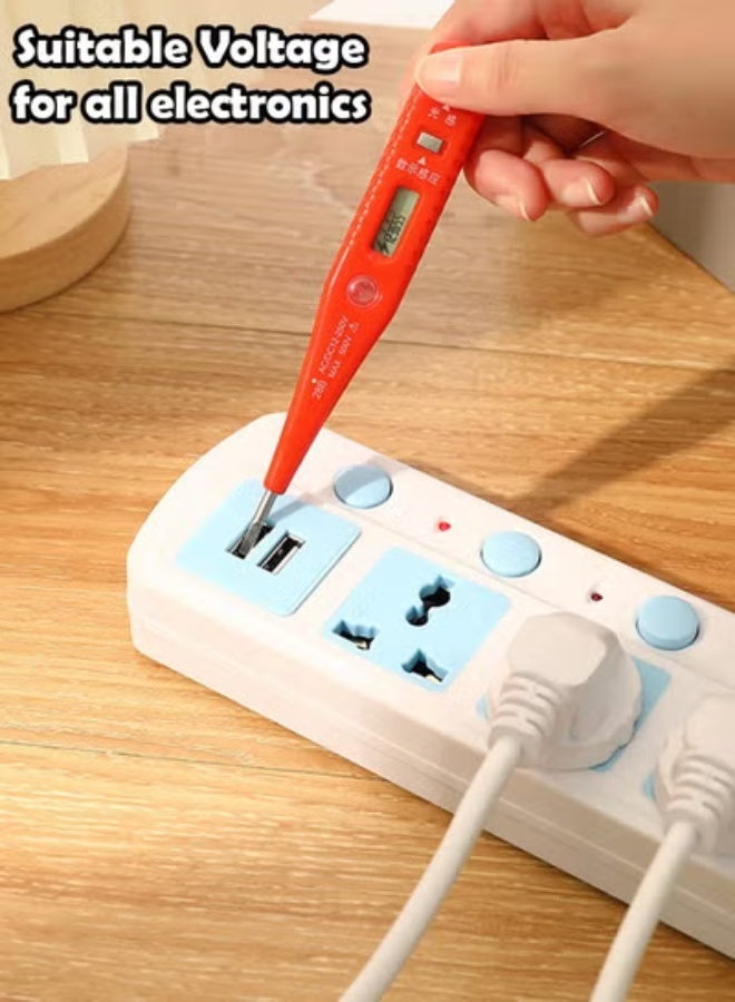 keke Multi-Purpose 5 Way Electrical Power Strip with 2 USB Ports and 4 Sockets, 2-Meter Extension Cord 3 Pin Plug - Image 4