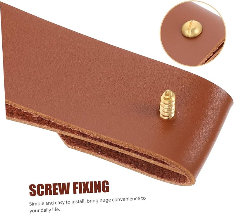 Light Brown Wall Mounted Towel Ring Space Saving Home Decor Housewarming Gift - Image 3