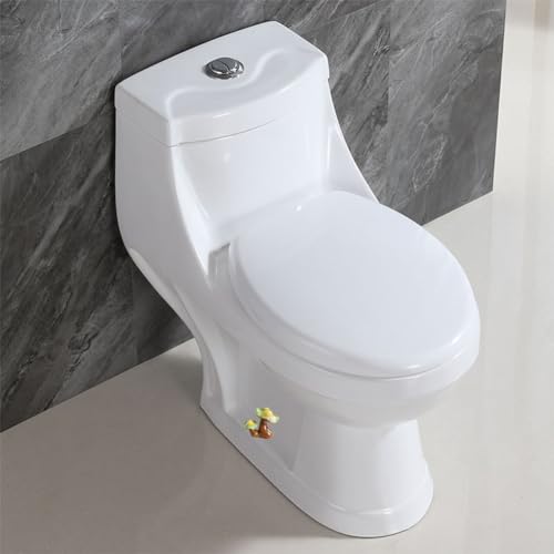 AKV Mushroom Toilet Bolt Caps Porcelain Toilet Bolt Covers Decorative,Fun Toilet Screw Cover Caps,2Pcs Ceramic Mushroom Toilet Screw Caps,Toilet Bowl Bolt Covers for Bathroom Decor,Easy to install (A) - Image 5