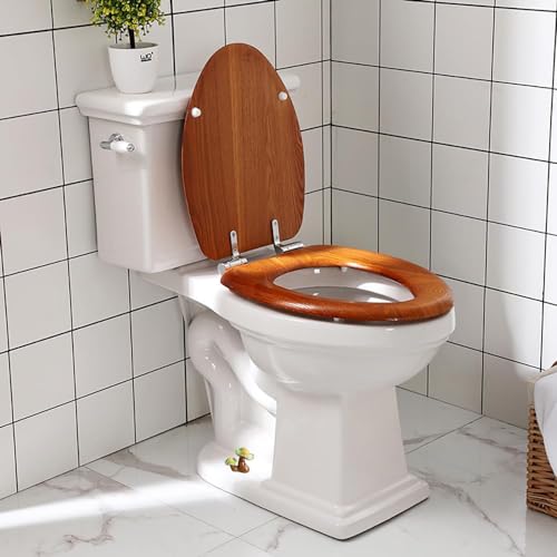 AKV Mushroom Toilet Bolt Caps Porcelain Toilet Bolt Covers Decorative,Fun Toilet Screw Cover Caps,2Pcs Ceramic Mushroom Toilet Screw Caps,Toilet Bowl Bolt Covers for Bathroom Decor,Easy to install (A) - Image 2