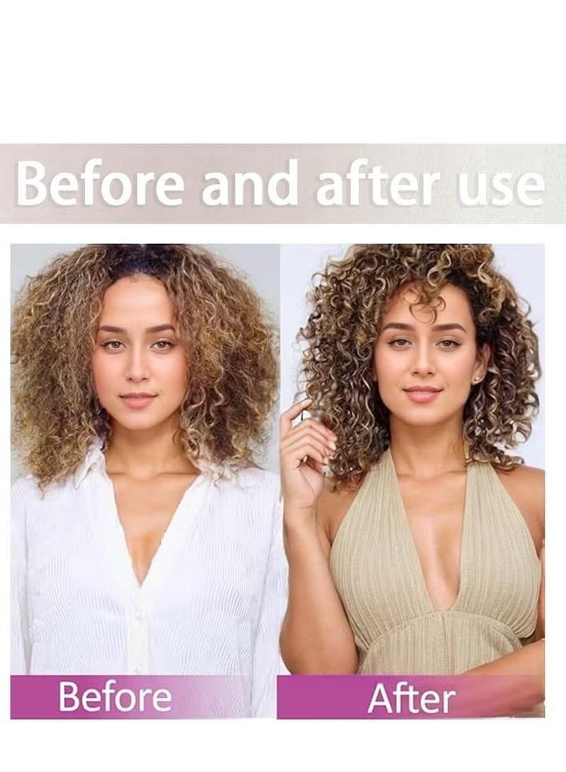 Gecomo 2025 Newest Bounce Curl Brush,Bounce Curl Defining Brush,Curl Defining Brush,Hair Brush Styling Brush,Shaping and Defining Curls for Women Girls (Color : Green) - Image 2