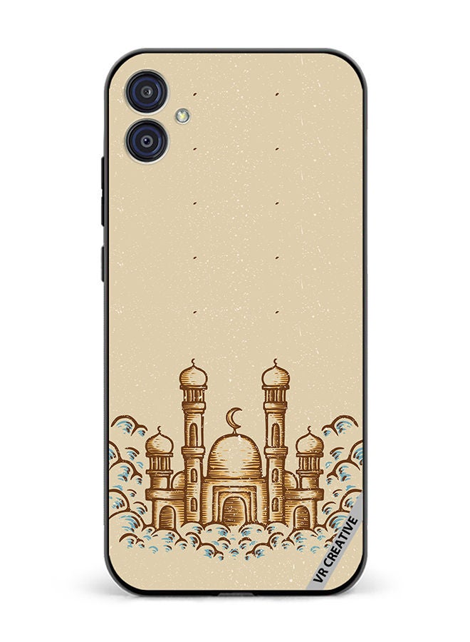 VR CREATIVE Protective Case Cover For Samsung Galaxy M04/F04 Mosque Design Multicolour - Image 1
