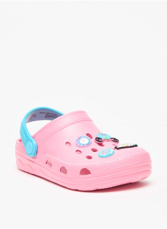 Disney Girls Cinderella Accent Slip-On Clogs  - Image 2
