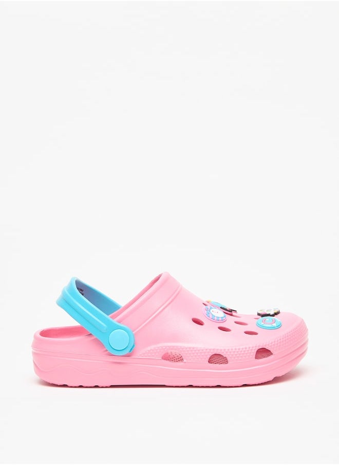 Disney Girls Cinderella Accent Slip-On Clogs  - Image 1