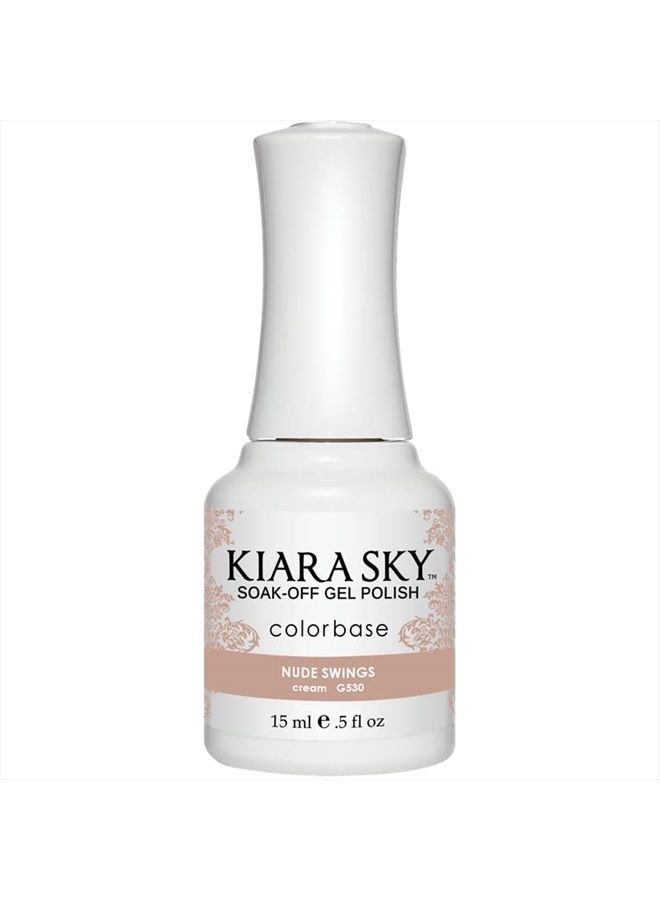 KIARA SKY Gel Polish, Nude Swings, 15 Gram - Image 1
