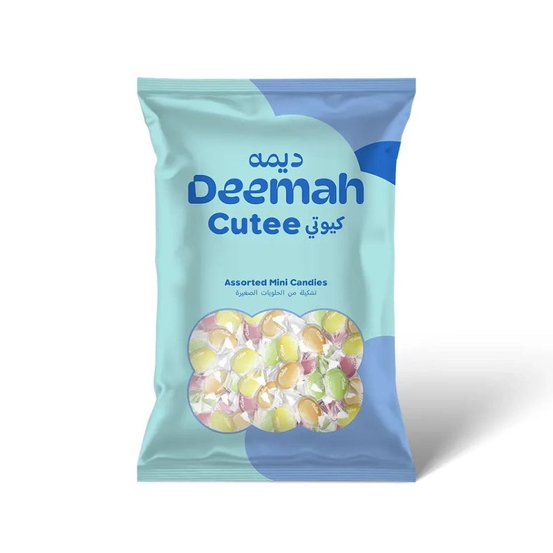 Deemah Cutee Assorted Fruit Flavored Mini Candies- 700gms