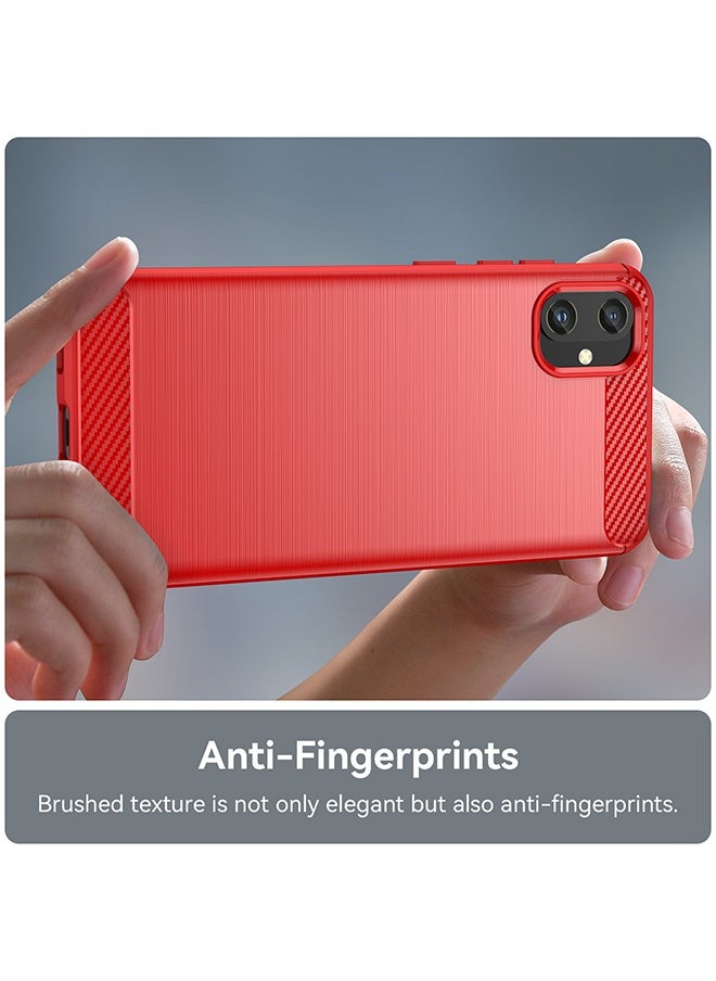 X-level - Samsung Galaxy A05 4G Case Cover with Soft TPU Carbon Fiber Texture Anti-Scratch Shockproof Slim Anti-Drop Bumper Back Cover Comfortable Touch feel shell Phone Accessory for Galaxy A05 - Image 1