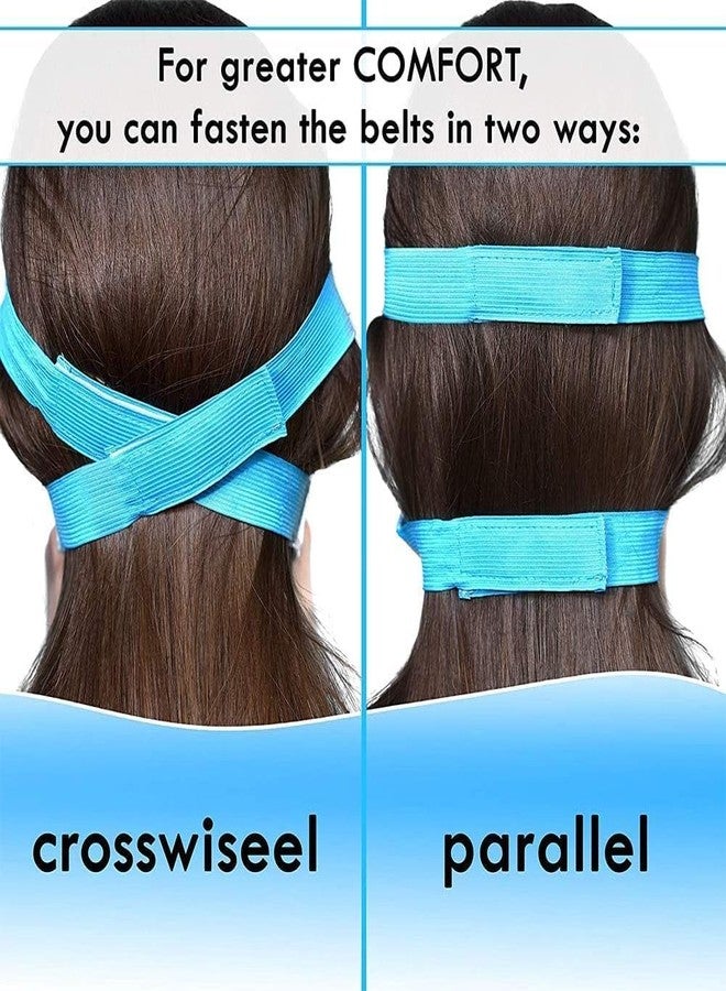 Shrux Face Eye Mask, Beauty Face Recovery Mask For Puffiness, Dark Circle and Facial Treatment | Headache & Stress Relief Cold Gel Face mask For Men & Women, Skin Care Face Mask - 1Pcs - Image 5