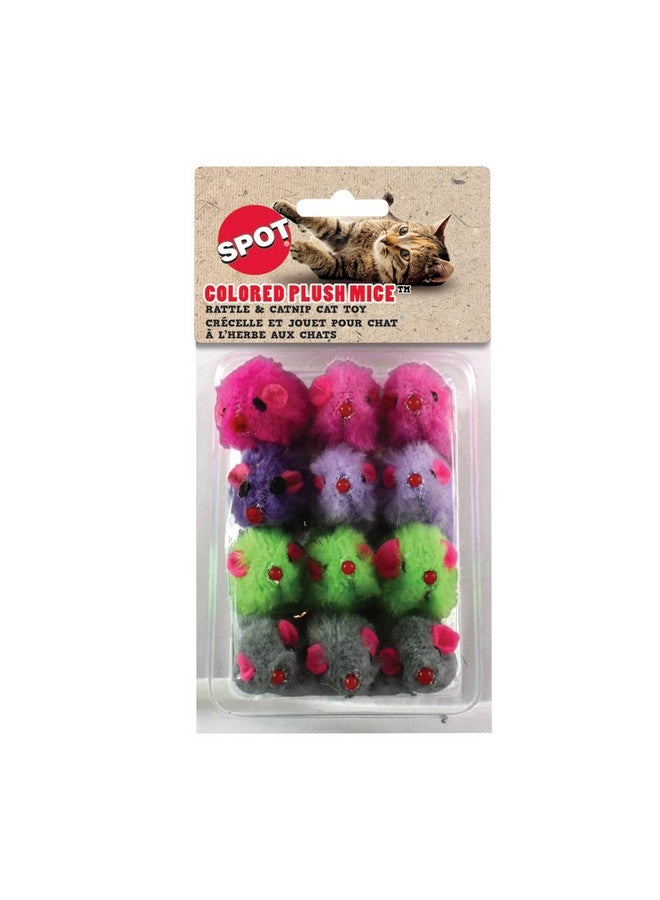 SPOT by Ethical Products - Classic Cat Toys for Indoor Cats - Interactive Cat Toys Balls Mice Catnip Toys - Alternative to Wand Toys and Electronic Cat Toys - Rattle Mouse - Image 1