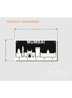 AD INFINITUM AD INFINITUM Designer Multilayer City Landmark Premium Wooden Key Holders for Home Office Studio etc Mumbai  - Image 4