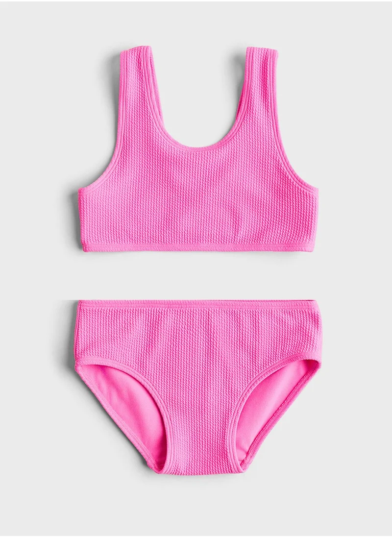 H&M Kids Square Neck Bikini Top & Bottom Set