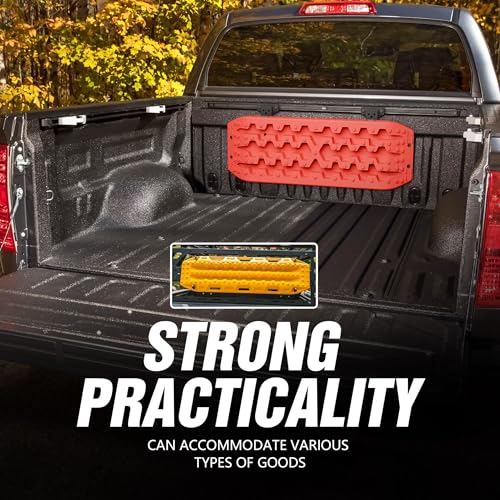 EYOUHZ Universal Recovery Board Mounting Brackets for Pickup Trucks, Heavy-Duty Adjustable Steel Traction Board Holder, Compatible with Bed Rail Systems for Off-Road Sand, Snow, Mud Recovery Tracks - Image 5