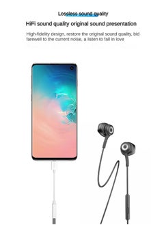 DUDAO Type-C to 3.5mm Audio Adapter Cable, HD Digital Decoding Sound Quality, Compatible with Samsung and All 3.5mm devices, Supports Calls and Karaoke Functions  - Image 5