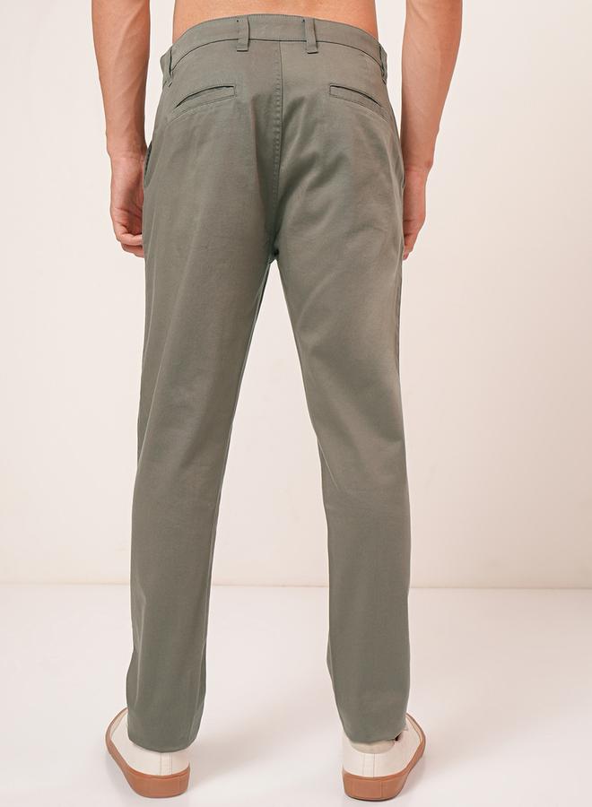 HIGHLANDER Mid Rise Regular Fit Chino Trousers - Image 3