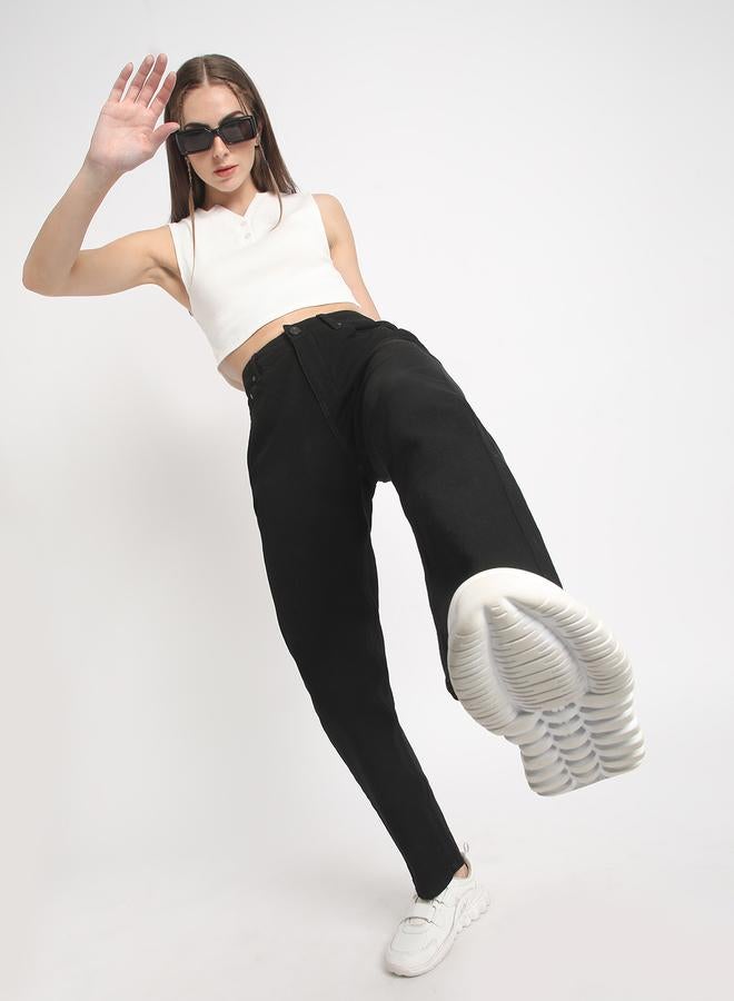 تايك تو جينز نسائي بخصر متوسط وقصة عادية من بيني كليد - Image 4