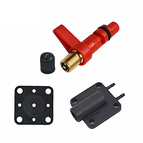 MARKGOO 175158 437228 Service Maintenance Valve Kit with O-ring for Evinrude Johnson OMC Outboard Motor Carburetor Fuel Pump Choke Primer Solenoid Replacement Parts Sierra 18-0871 18-7044-1 765749 - Image 2