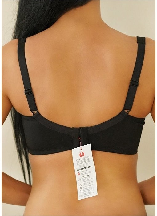 Le Jardin Lingerie Le Jardin 9200 B Cup Women's Tulle Detailed Non-Supported Minimizing Bra  - Image 1