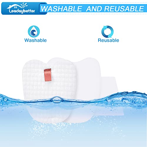 Leadaybetter 8 Pre-Filters (4 Foam+4 Felt) and 4 Post-Filters for Shark Rocket Zero-M Ultra-Light Corded Stick HV345 ZS350 ZS350C ZS351 ZS351C ZS352 Vacuums, Replaces for Shark Part # XPMFK320 & 1084FTV320 - Image 5