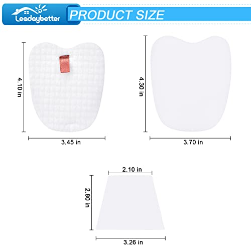 Leadaybetter 8 Pre-Filters (4 Foam+4 Felt) and 4 Post-Filters for Shark Rocket Zero-M Ultra-Light Corded Stick HV345 ZS350 ZS350C ZS351 ZS351C ZS352 Vacuums, Replaces for Shark Part # XPMFK320 & 1084FTV320 - Image 4