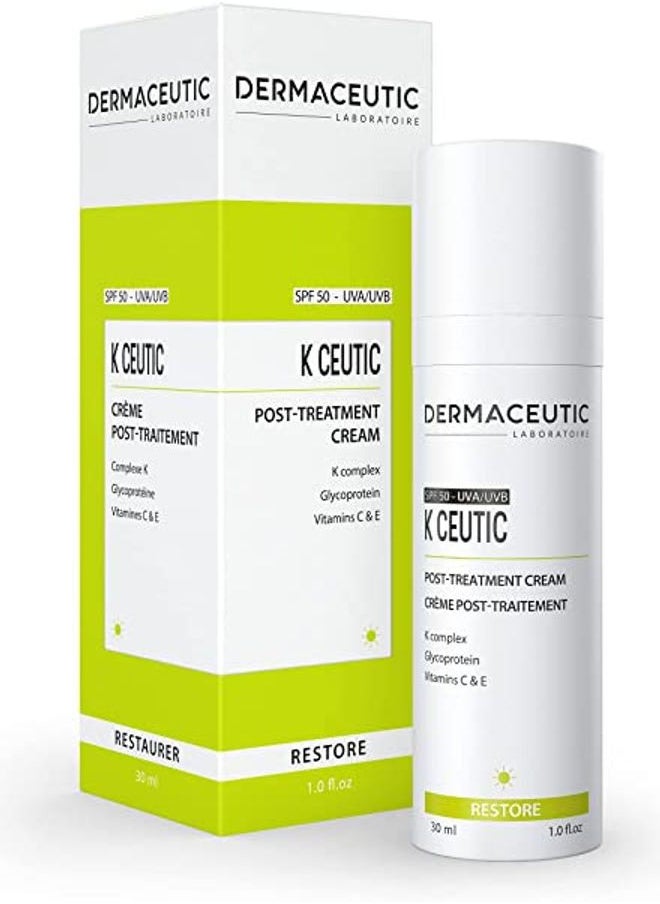 Dermaceutic - Dermaceutic K Ceutic Post Treatment Cream SPF 50 30ml - Image 1