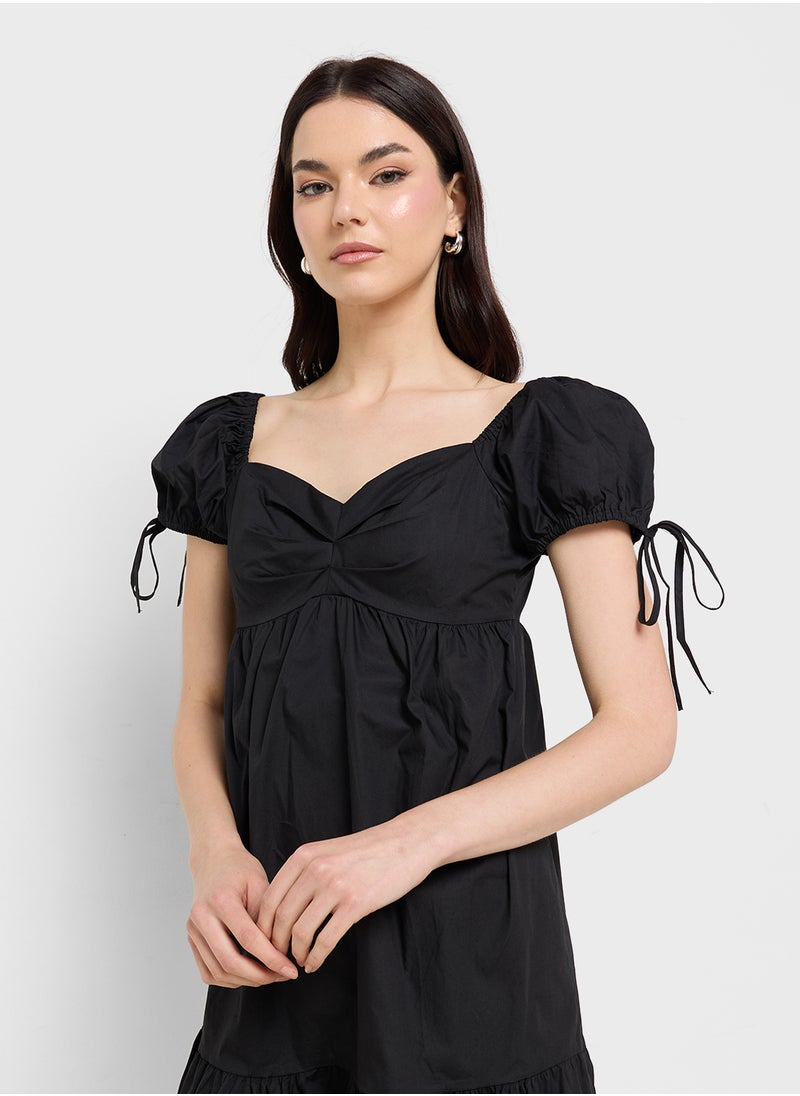 Ginger Ruffle Hem Mini Dress  - Image 3