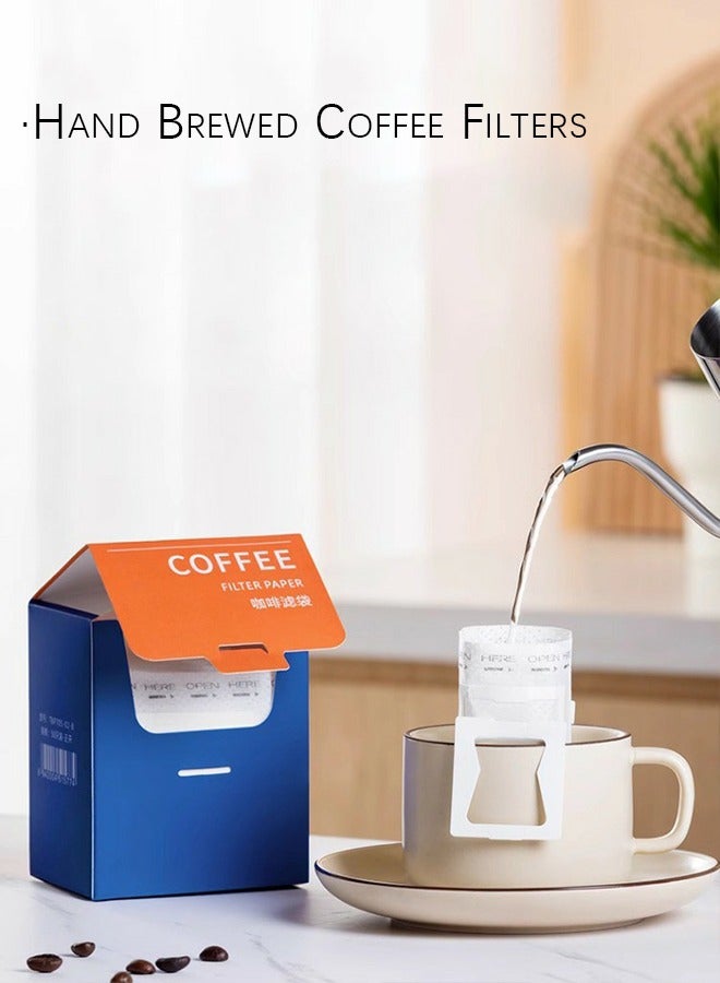 50pcs Hanging Ear Design Portable Coffee Filter Bag Paper  - Image 1