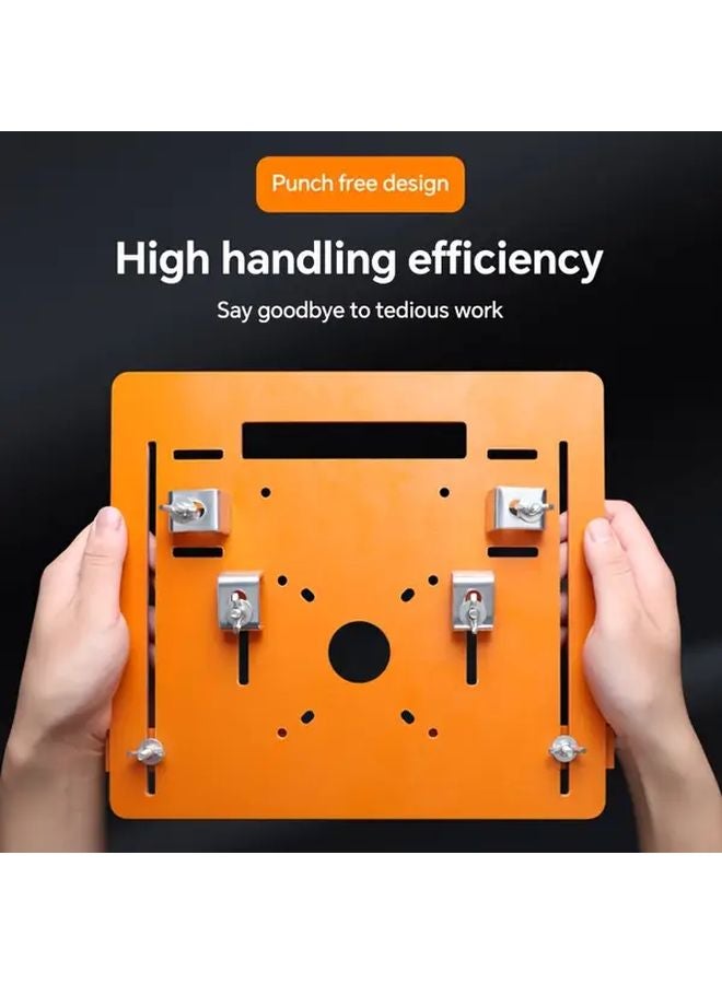 No Drill Cutting Machine Base Ruler 9 84x11 02 Inch For Marble Cutter Woodworking - Image 2