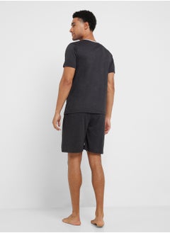 Seventy Five Nightwear T-Shirt & Shorts Sets  - Image 2