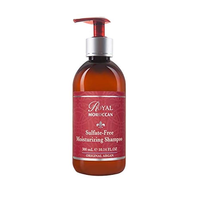 Royal Moroccan Sulfate Free Shampoo | Argan Oil Shampoo | Shampoo for Color Treated Hair | Moisturizing Shampoo Argan Oil Hair Products (300 ml 10.14 oz) - Image 1