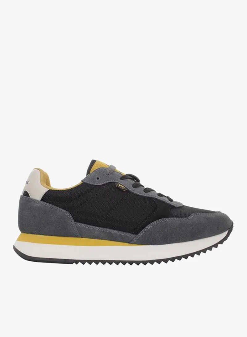 LUMBERJACK Men WILLIS Panelled Lace-Up Sneakers