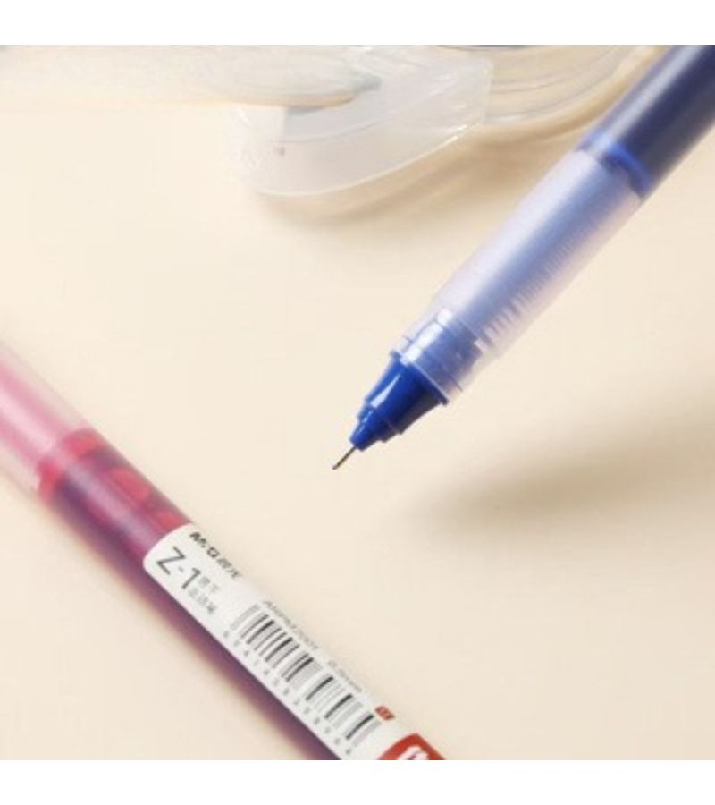 Homework Helper 0.5mm Ballpoint Gel Pens Fine Needle Tip for Students Black - Image 5