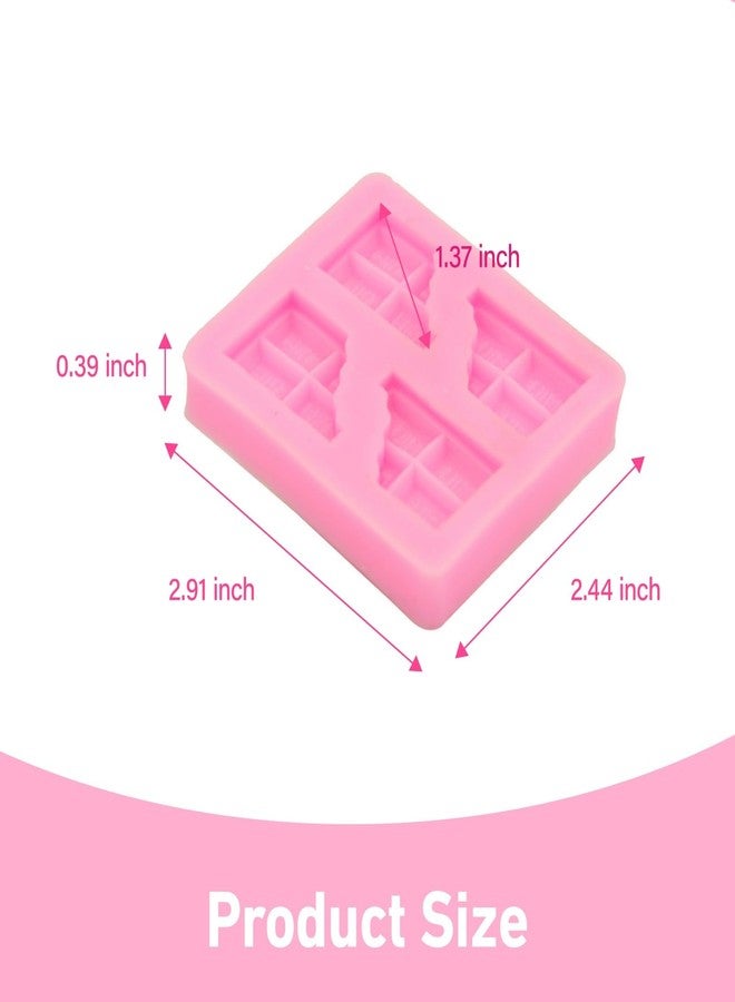 YAFIYGI قالب الشوكولاتة الفني YAFIYGI 2 قطعة قالب سيليكون نصف شكل الشوكولاتة لصنع الصابون والشموع قالب شمع مبتكر صغير للخبز زينة الطعام مشاريع الحرف اليدوية - Image 2