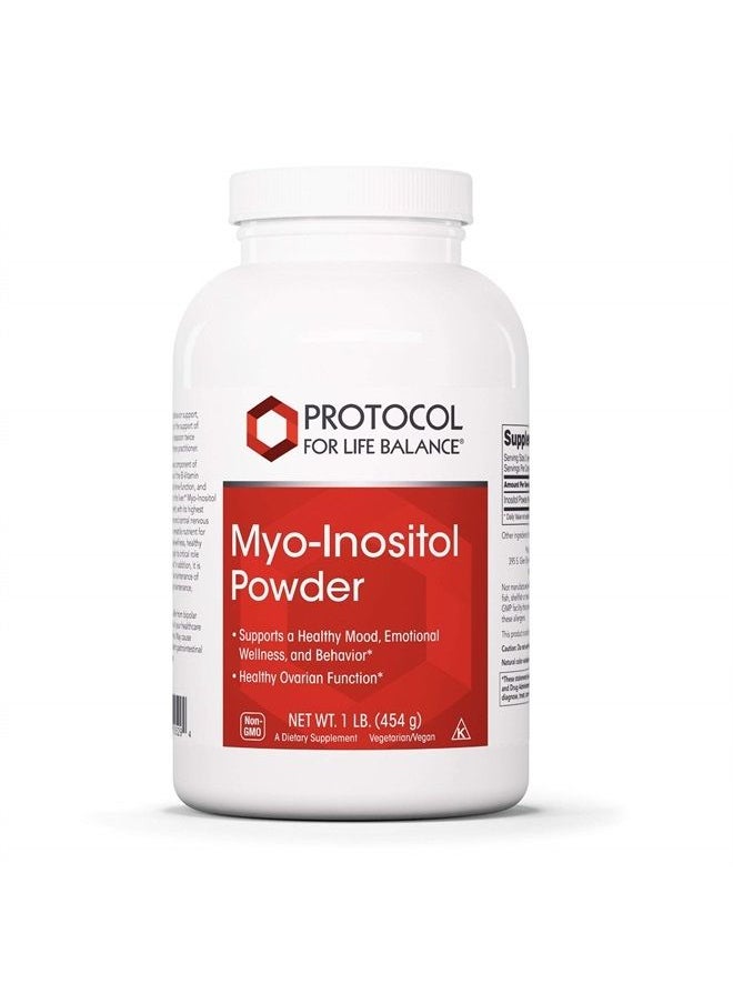 Protocol For Life Balance Protocol for Life Balance - Myo-Inositol Powder - 1 LB (454 g)  - Image 1