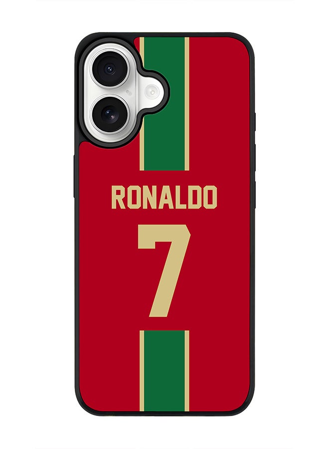 Stylizedd iPhone 17 Case, [Compatible with MagSafe] Slim Magnetic cover Phone Case iPhone 17 -Football - Portugal,  Ronaldo - Image 1