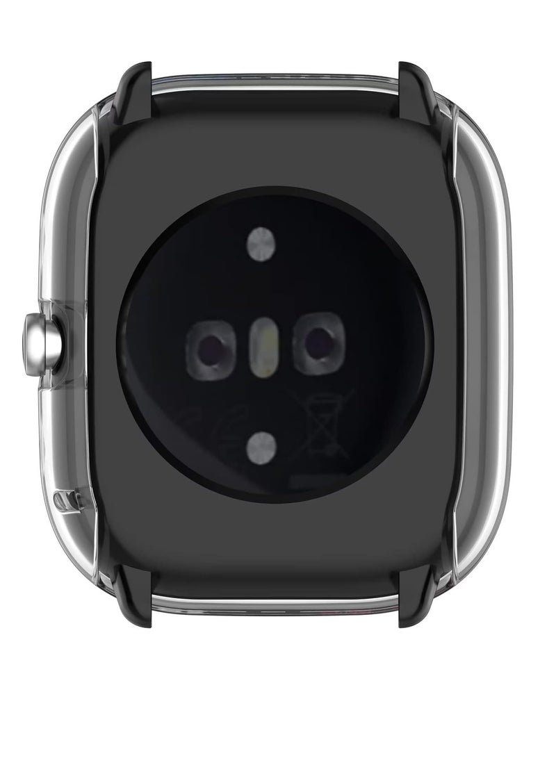 Case Compatible with Amazfit GTS 4 Mini (Not for GTS4) Case All-Around Screen Protector Watch Soft TPU Shockproof Cover Slim Guard Thin Bumper Shell Protector (Clear) - Image 3