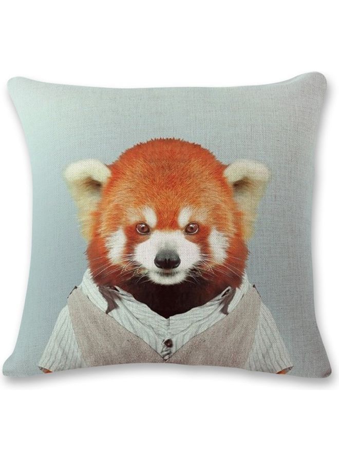 NIBEMINENT Printed Cushion Cover Grey/White/Red