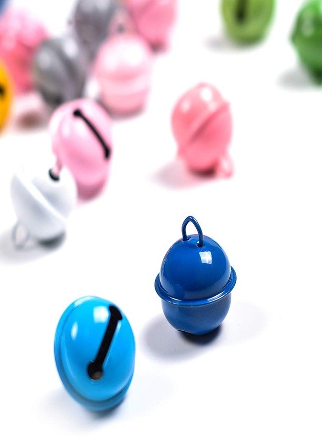 iKammo Christmas Crafts Bells Jingle Bells,iKammo 22mm Big Bells DIY Bells for DIY Bracelet Anklets Necklace Knitting/Jewelry Making(Colorful,30pcs) - Image 4