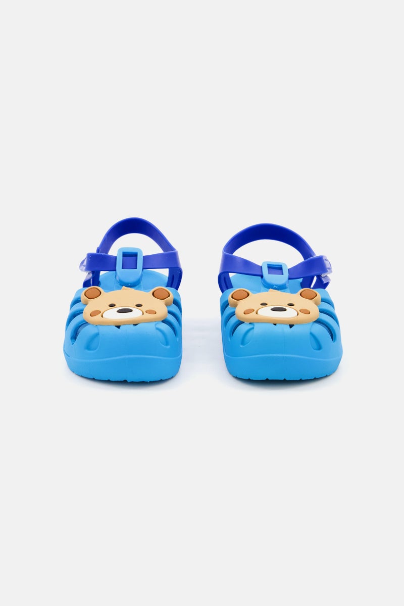 Ipanema Toddlers Boy Velcro Closure Sandals, Blue - Image 3