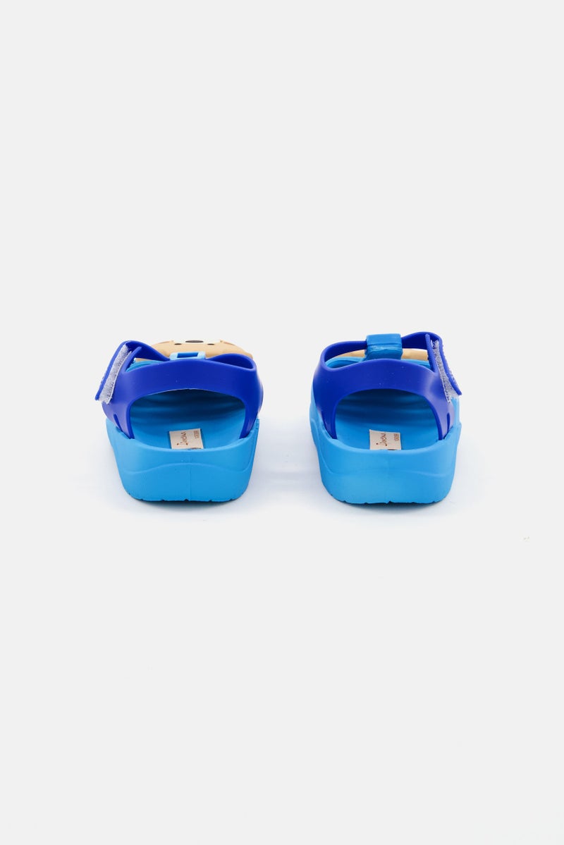 Ipanema Toddlers Boy Velcro Closure Sandals, Blue - Image 2
