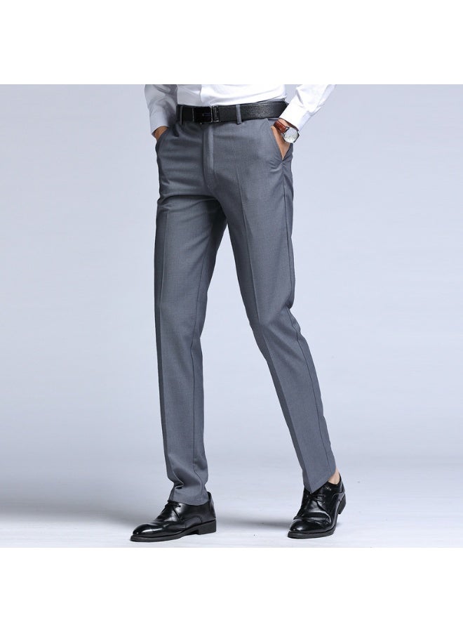 Shougu Men's Fashionable Casual Business Suit Pants  - Image 1