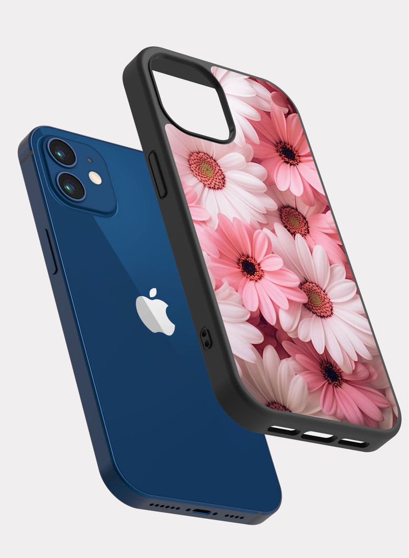 PXLAAT iPhone 12 case cover Pink roses - Image 2