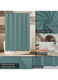 Happy Home Waterproof Shower Curtain 180x180cm  - Image 3