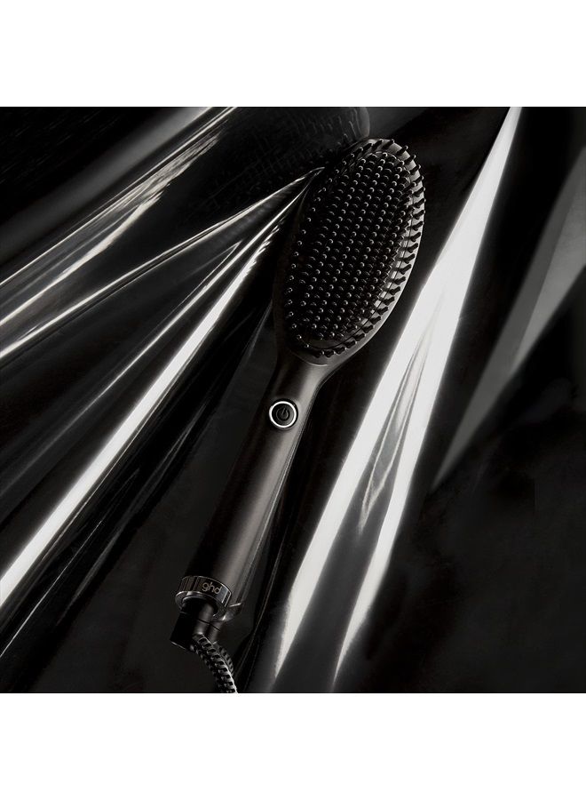ghd Glide Hot Air Hair Brush ― Professional Smoothing Blow Dryer, Ceramic Hair Straightener, Styler, and Blow Dry Brush ― Black - Image 4